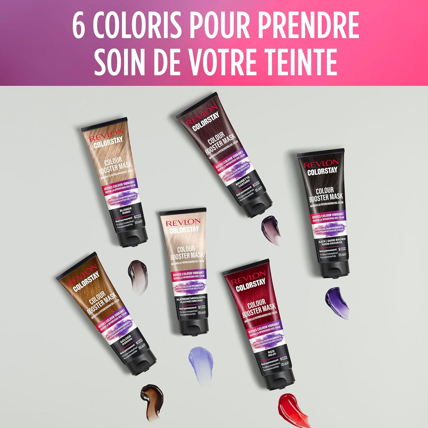 Revlon - Colorstay masque booster couleur 125ml - soin colorant hydratant