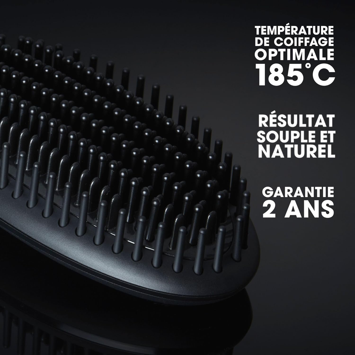 ghd - Brosse lissante Glide - cheveux secs - anti-frisottis, sans chaleur extrême
