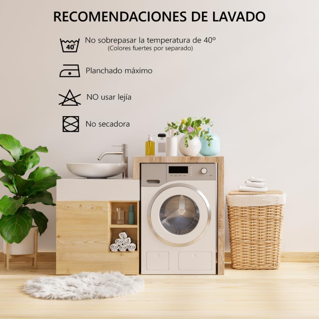 Degrees Home - Teide - 140 cm - housse matelas zippée, anti-acariens, confortable