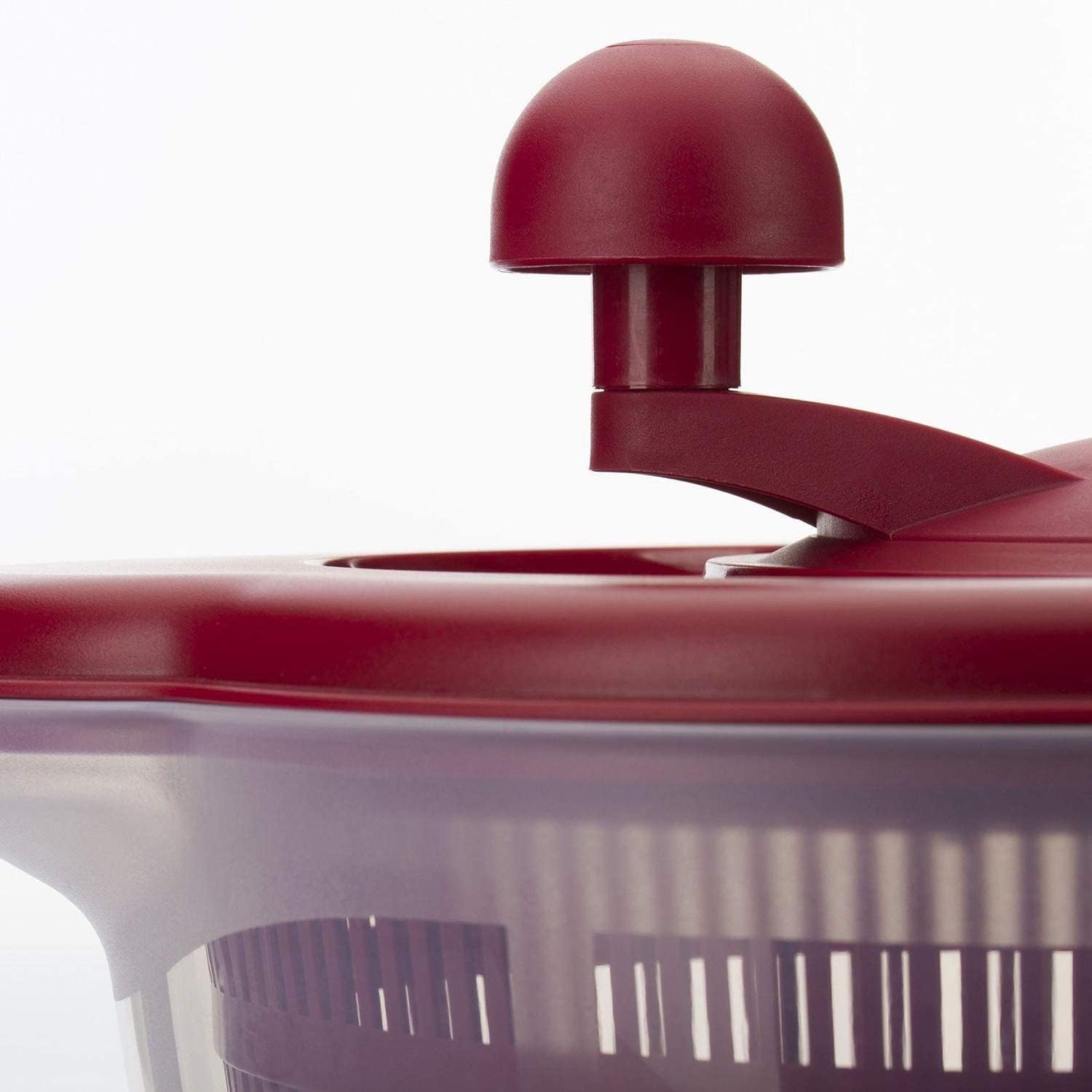 Westmark - Fortuna - 5 L, ø26 cm - plastique sans BPA, transparent/rouge - 243222ER