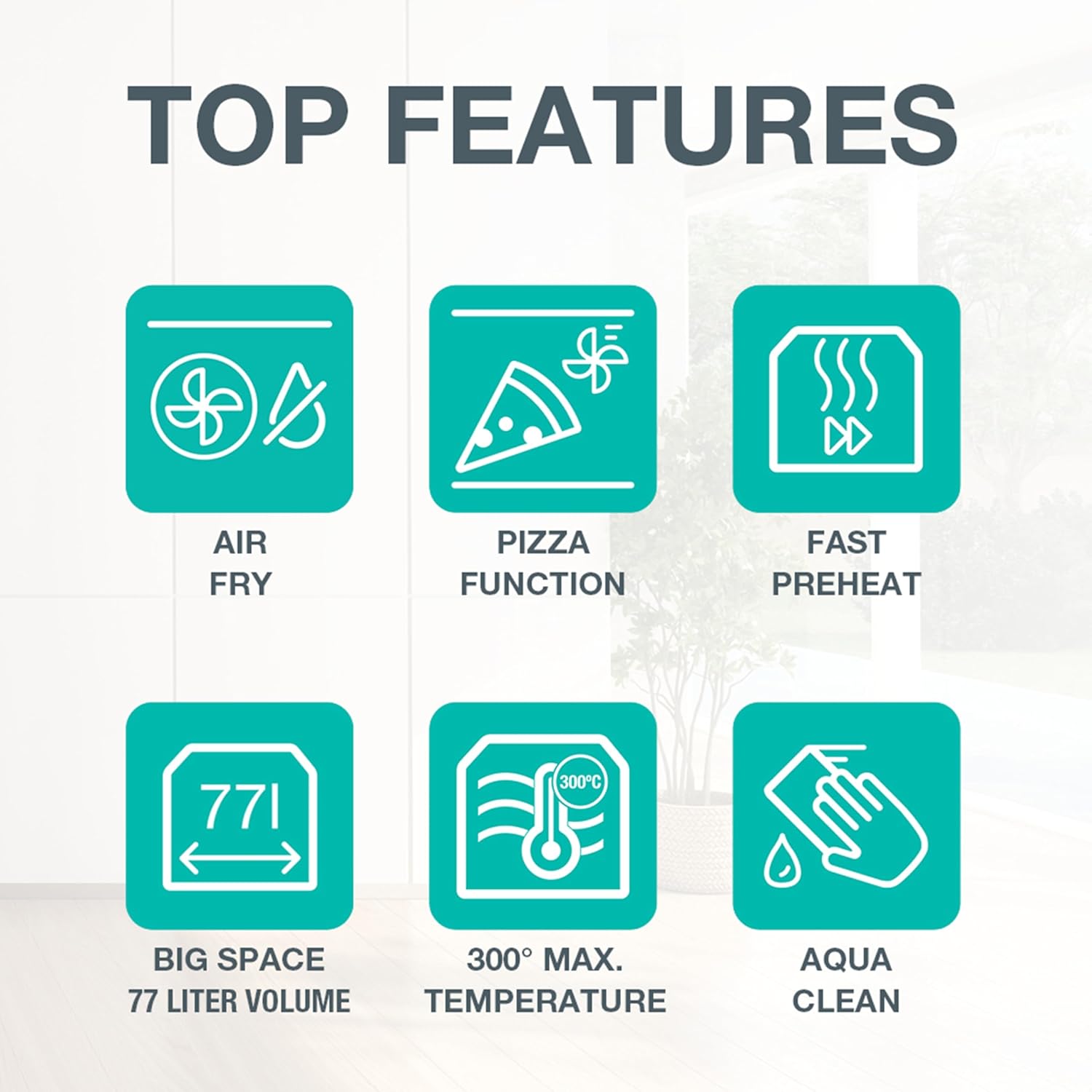 Gorenje - OptiBake encastrable - 77L - AirFry, AquaClean, grill, 300°C - BOS6737E02X