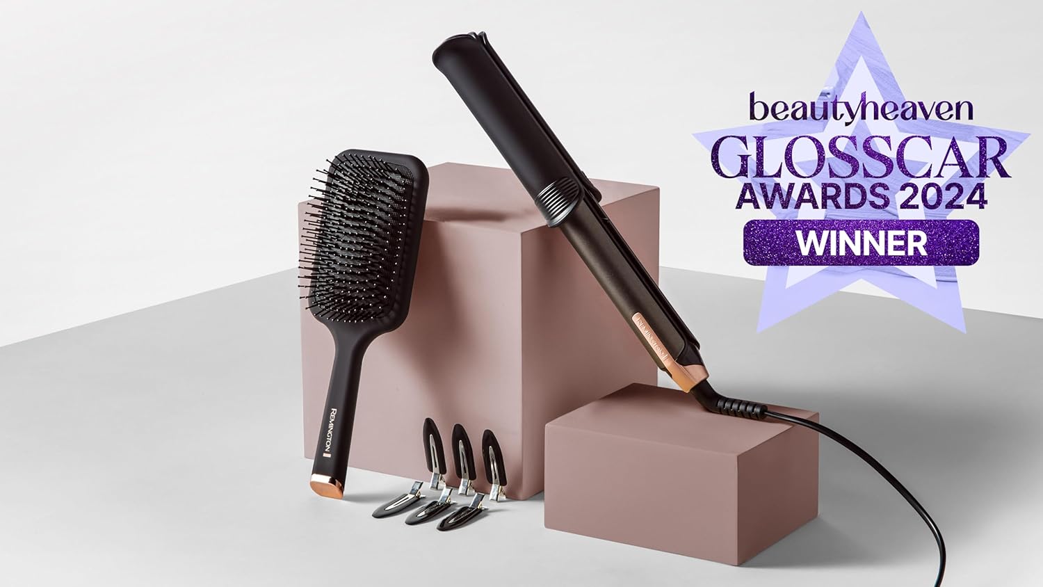 Remington - ONE Straight&Curl - 32mm - lisseur boucleur 2en1, contrôle température, S6078