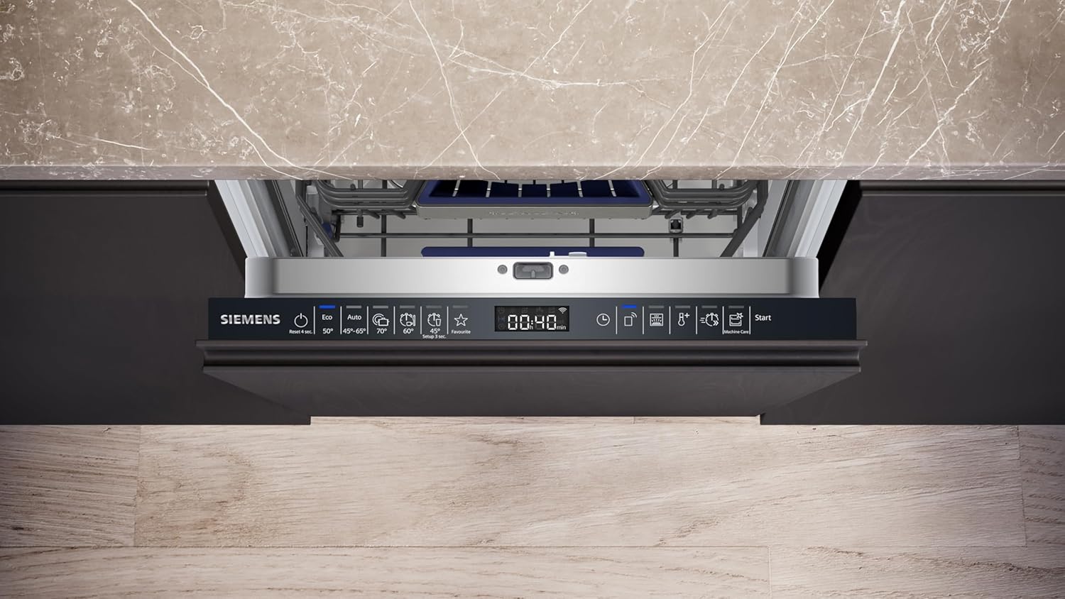 Siemens - lave-vaisselle Série SR65EX09ME - 45cm - silence, séchage Zeolith, SR65EX09ME