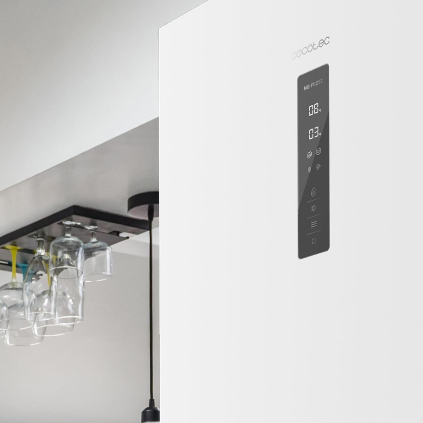 Cecotec - Bolero CoolMarket Combi - 356L - No-Frost, Multi Airflow, classe E