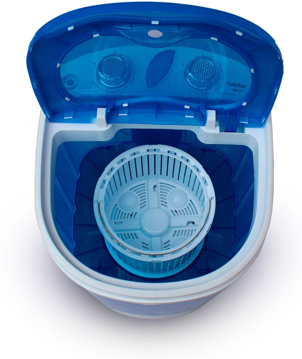 briebe - Mini Machine à Laver portable 3kg, faible conso, WM1111