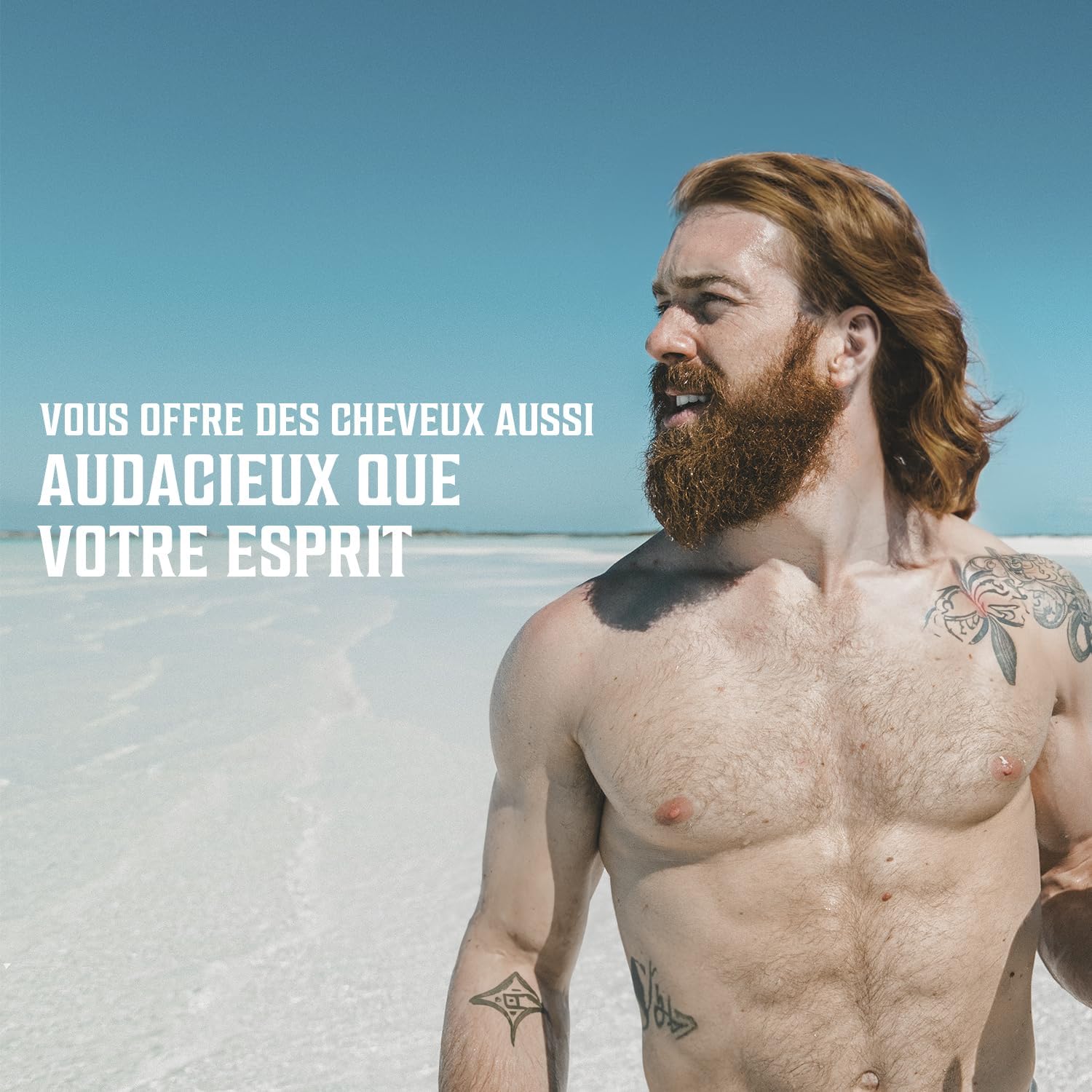 Viking Revolution - Sea Salt Spray homme - 260ml - volume, texture, noix de coco