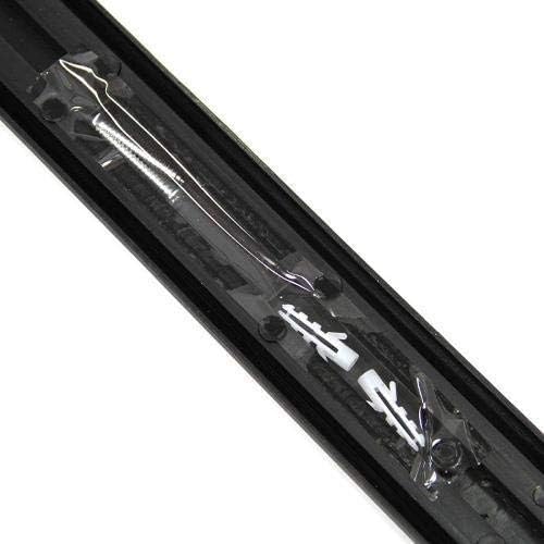 Metaltex - Magnetika - support mural double bande - fixation incluse, argent