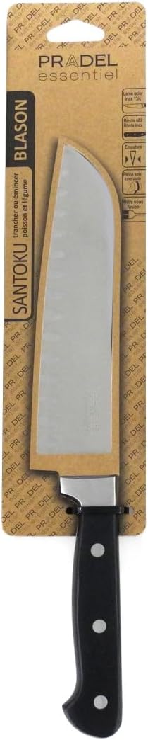 Blason - Santoku finition satinée 18cm - Acier inoxydable 13C