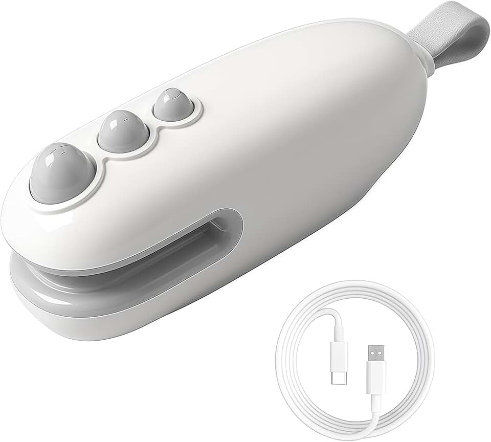 Mini scelleur portable rechargeable USB 2 en 1, compact et thermoscellant