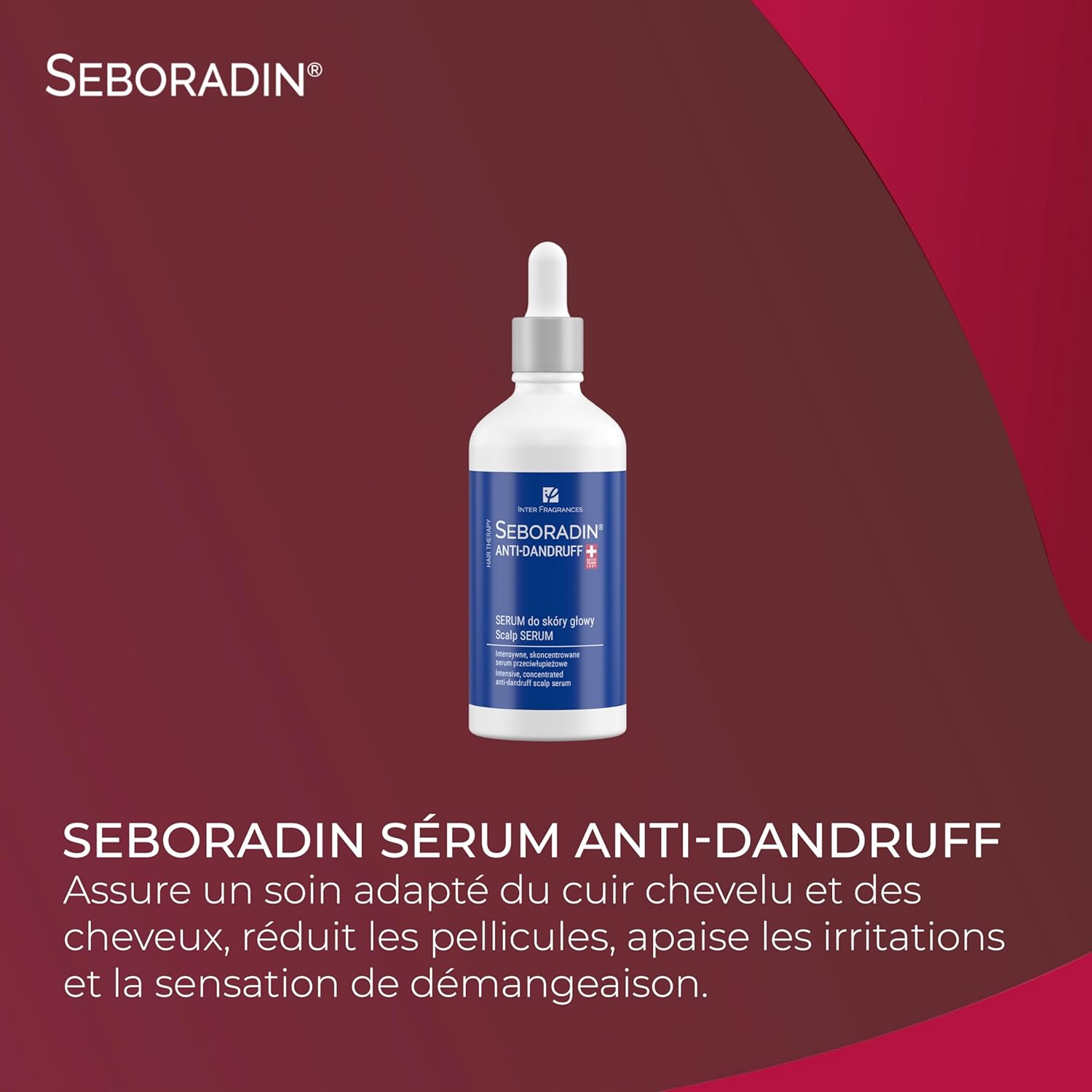 Seboradin - Maria Set Blue - sérum & shampoing antipelliculaire, soin cheveux gras