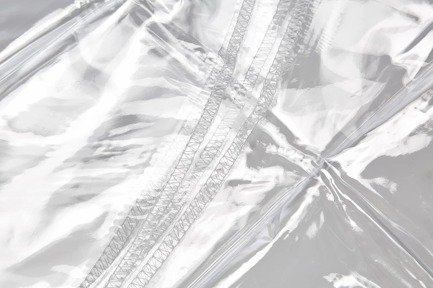 Soleil d'Ocre - Cristal Nappe Ronde - 140 cm - PVC transparent 100 microns