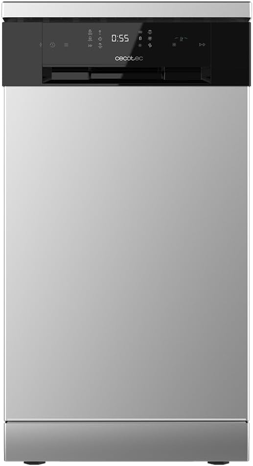 Cecotec - Bolero Aguazero - 45 cm - 11 couverts, 6 programmes, 1850 W, E, Dual Zone, Départ Différé, AquaStop, 4201