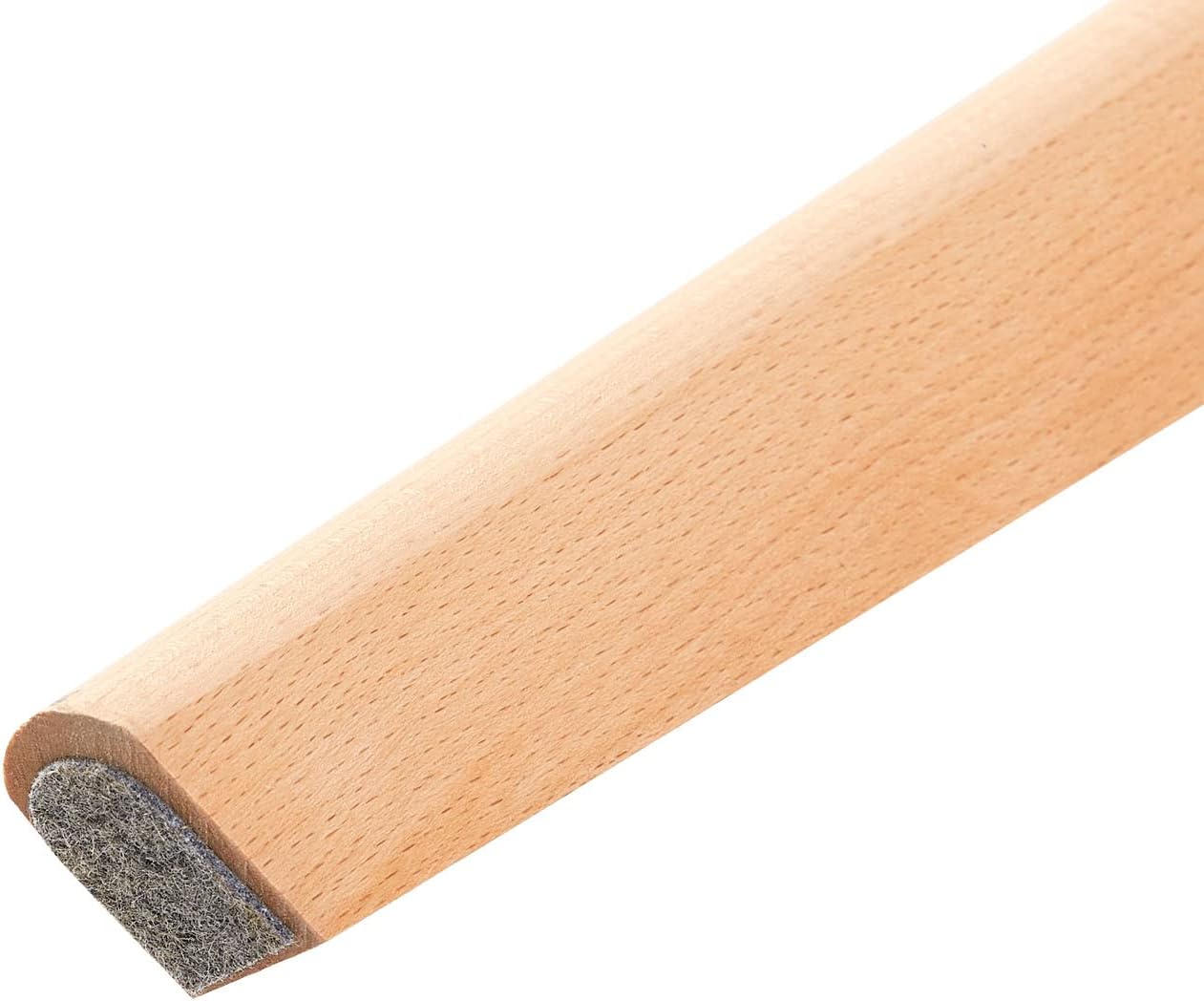 EGGREE - chaises scandinaves 8 pièces - hêtre, cuir blanc, dossier transparent, testées SGS