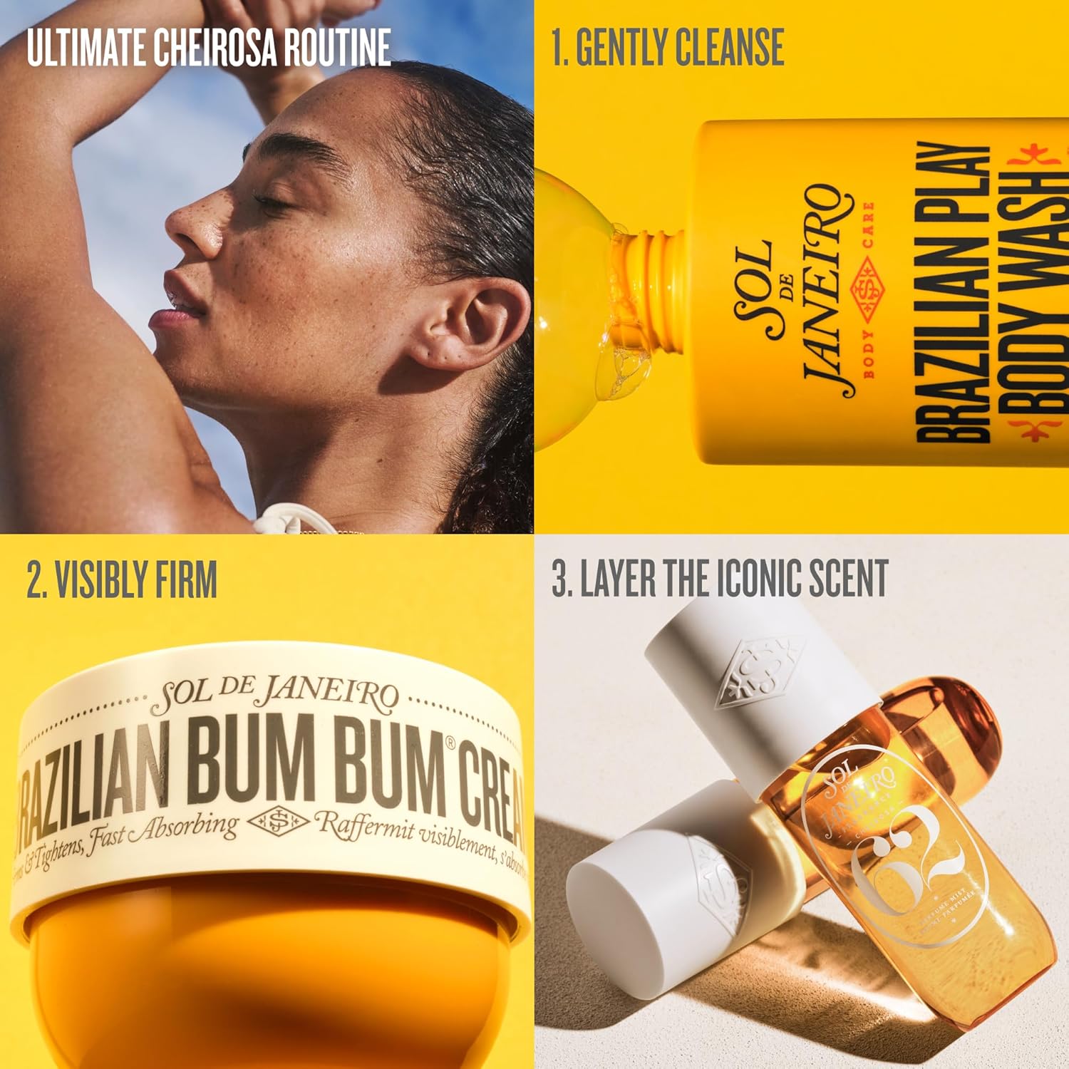 Sol de Janeiro - Cheirosa 62 Body Mist - 3 oz - pistache, caramel salé