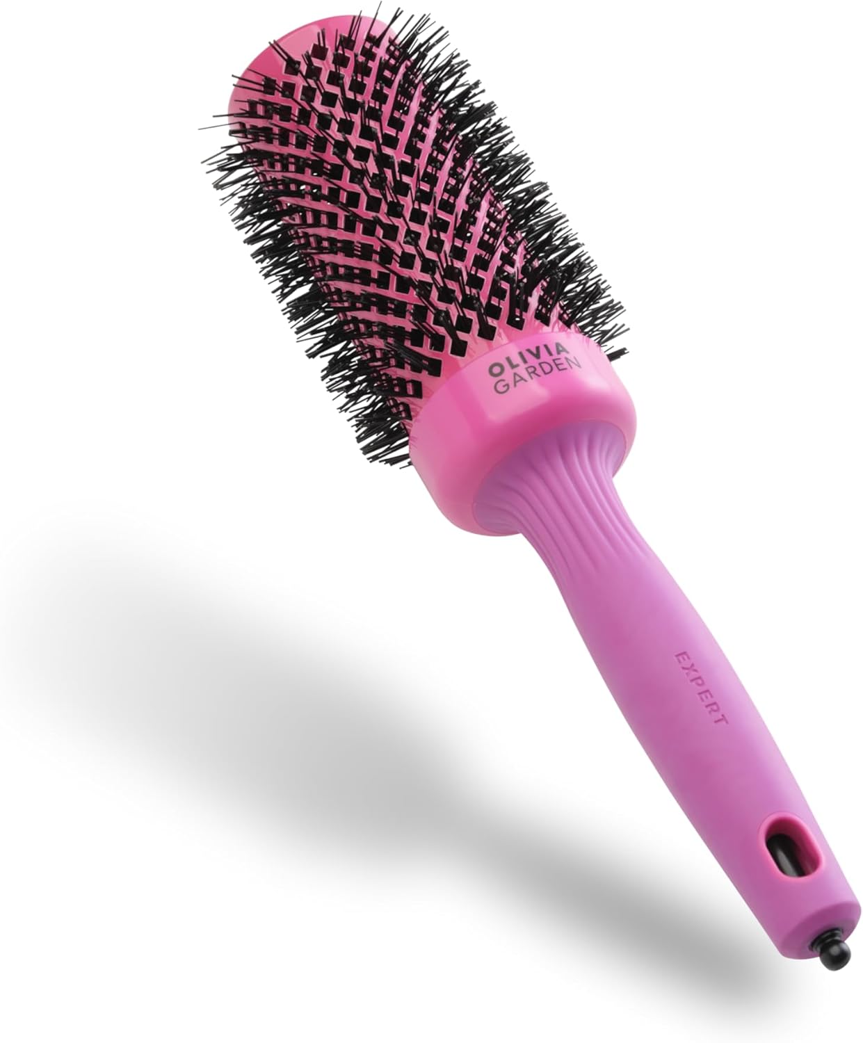 Olivia Garden - Expert Blowout Shine - brosse ronde céramique antistatique, effet brillant sans frisottis