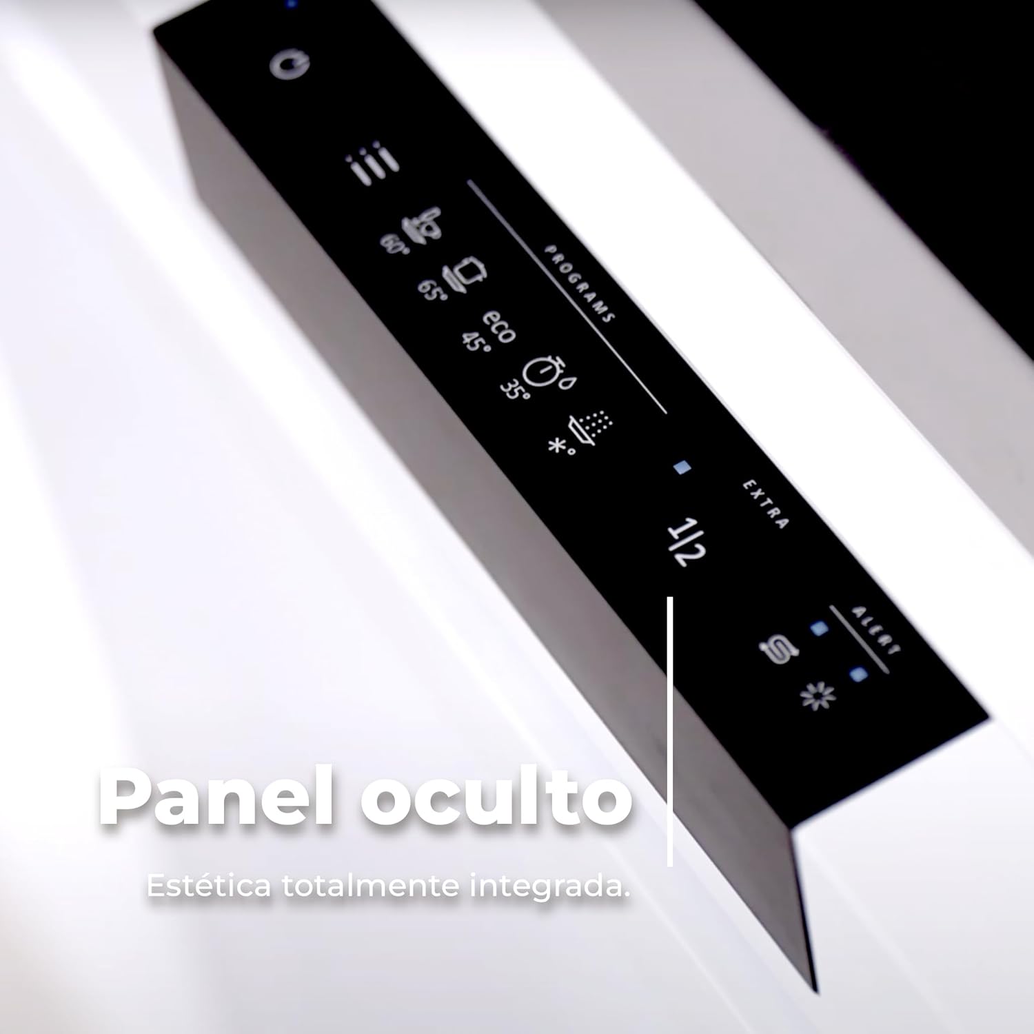 EVVO - lave-vaisselle D1 Slim - 45 cm - 9 couverts, 5 programmes, plateau réglable, inox