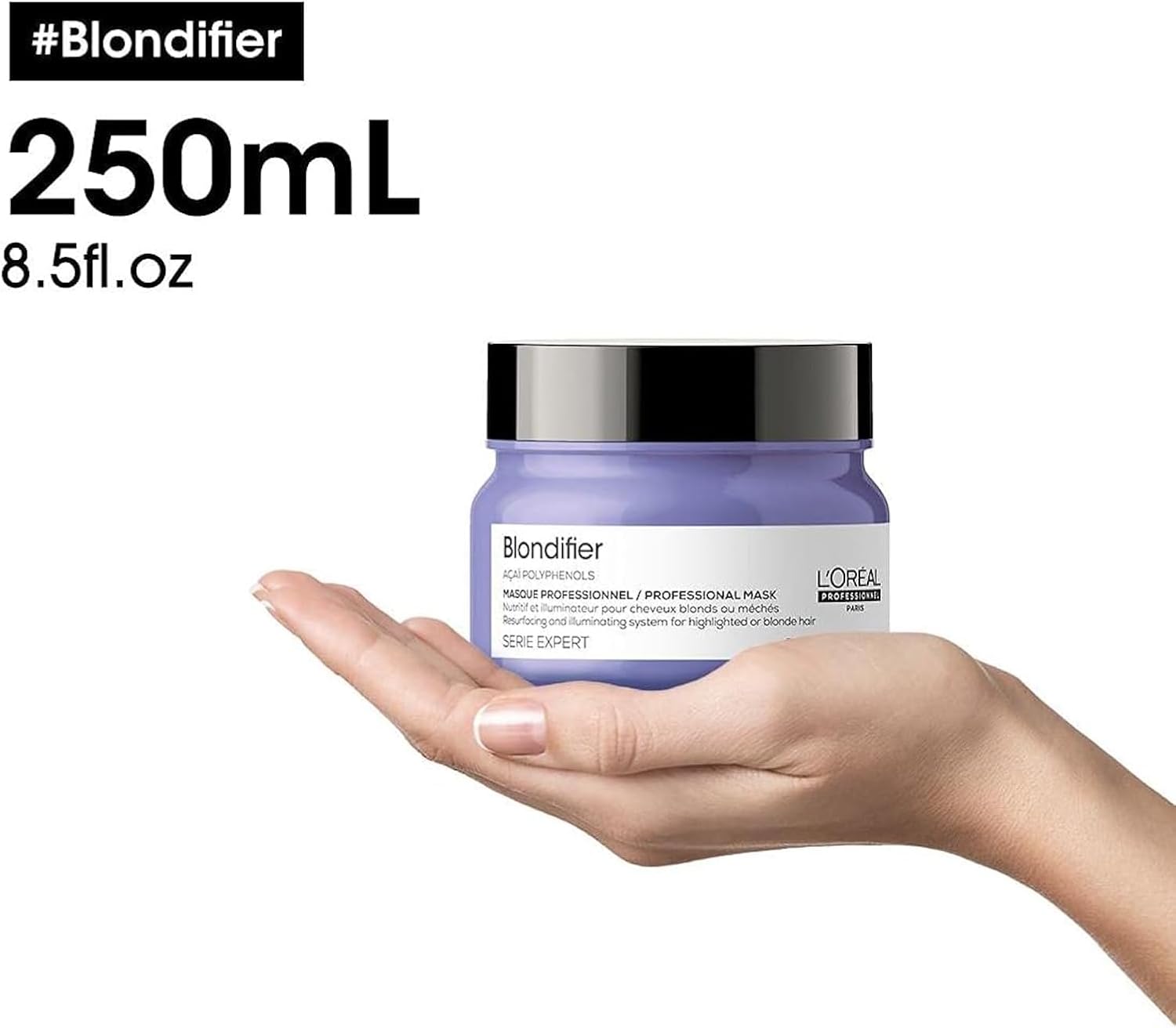 L'Oréal Professionnel - Blondifier - 250ml - Masque nutritif éclat cheveux blonds
