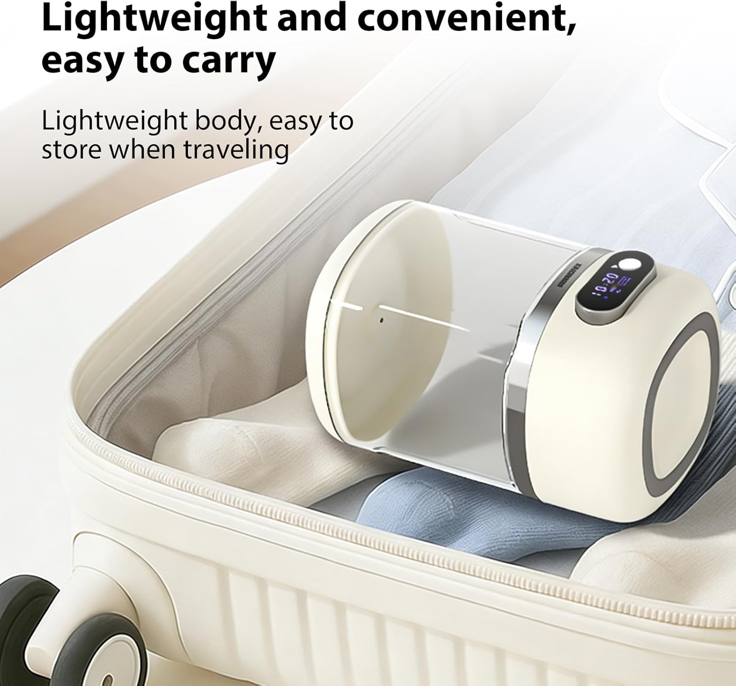 Mini machine à laver portable - 1L - compacte - lingerie, chaussettes