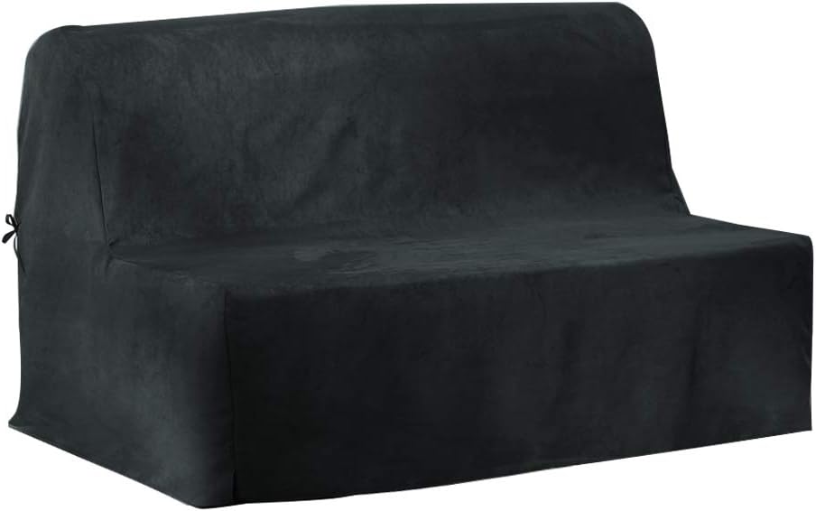 Housse matelassée banquette BZ 140 - 120x200/140cm - Anthracite