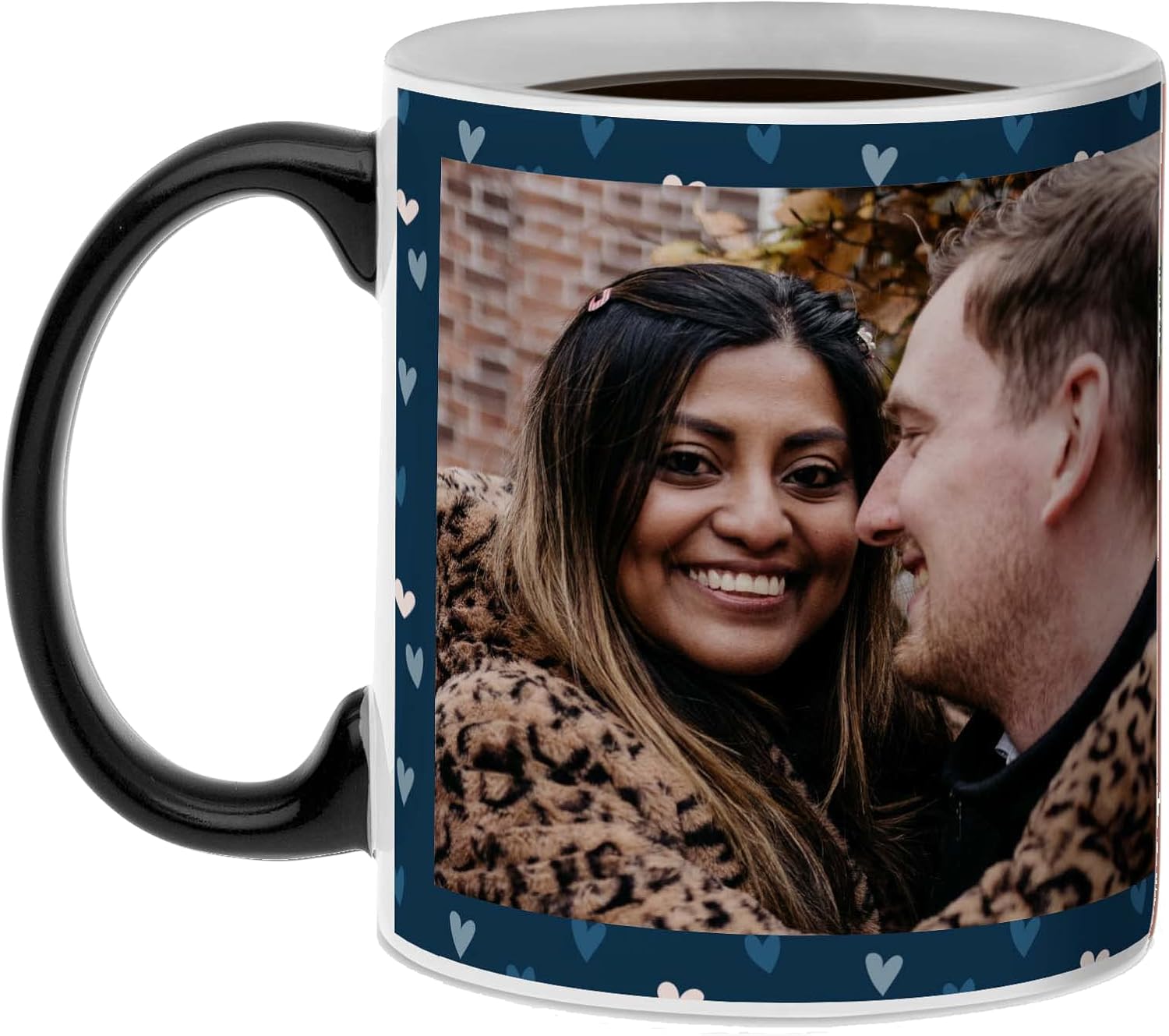 Mug magique personnalisé avec photo – 330ml, cadeau unique, céramique