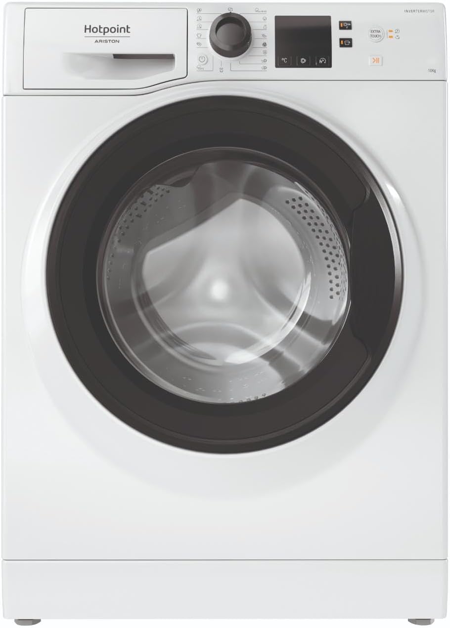 Hotpoint - Lave-linge série 10kg, 1400tr/min, Inverter, Steam Hygiene - NS1069CWKEUN