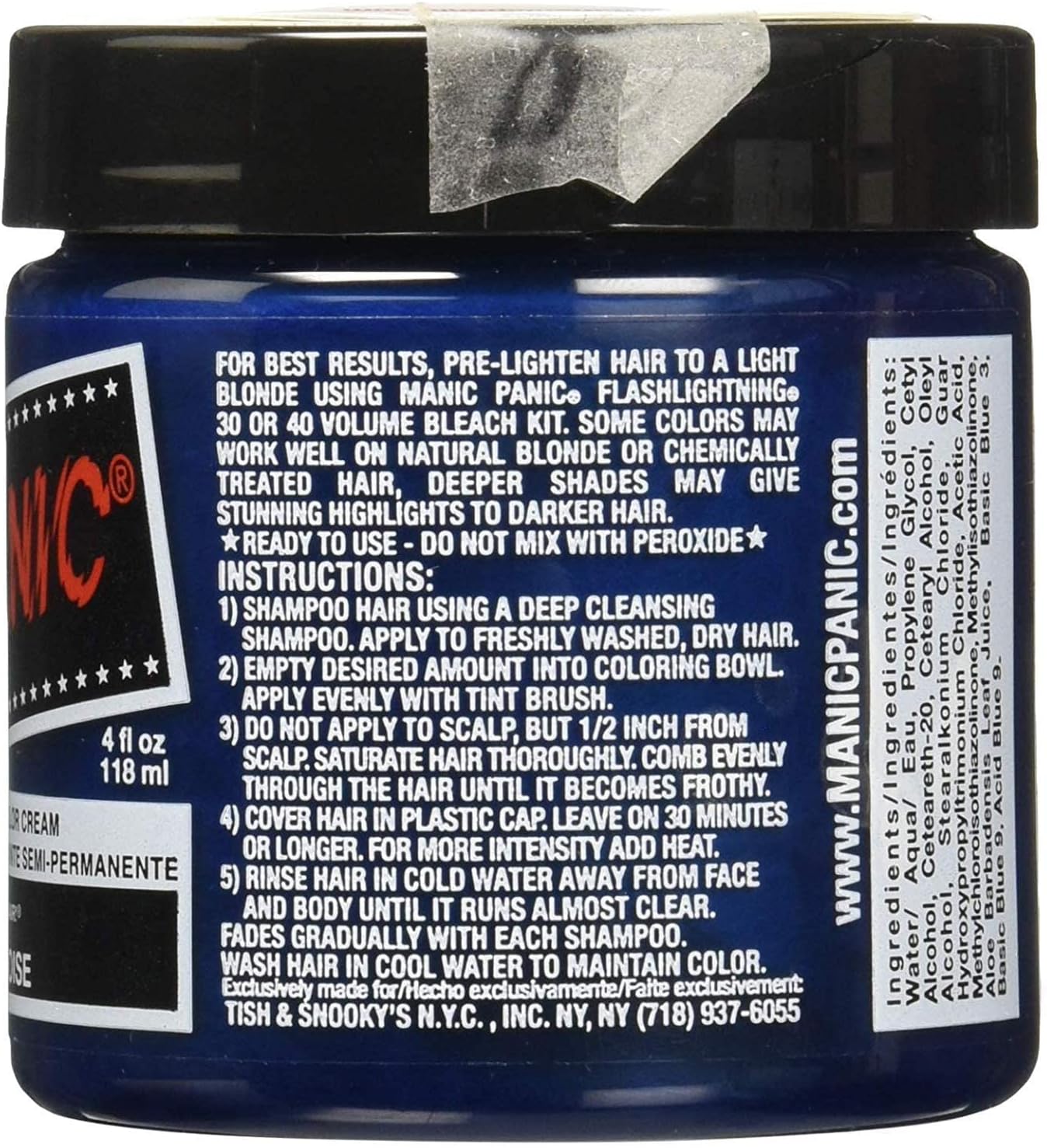 Manic Panic - Classic High Voltage - 2x118ml - coloration turquoise cheveux