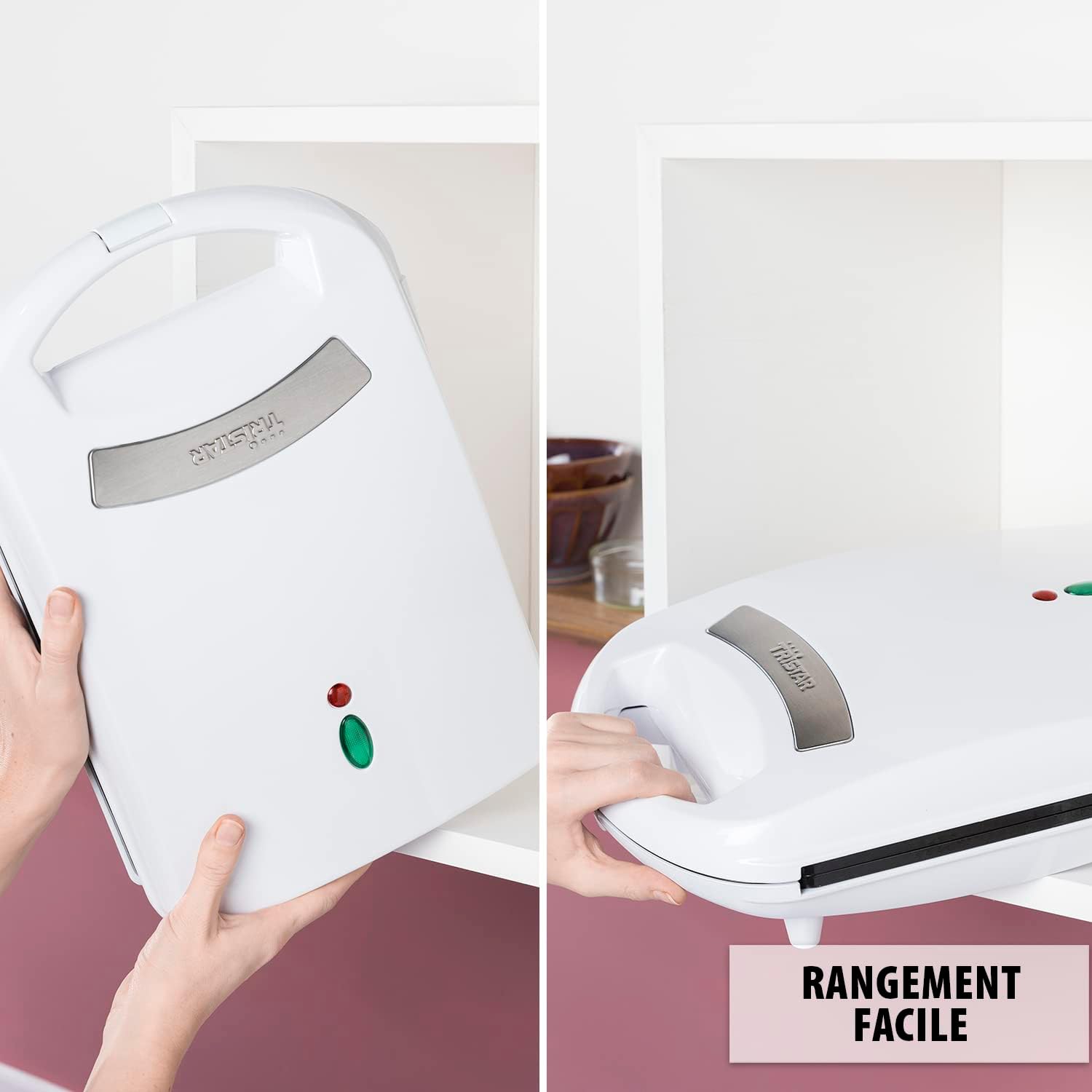 Tristar - SA-3065 - 4 sandwiches - revêtement antiadhésif, SA-3065