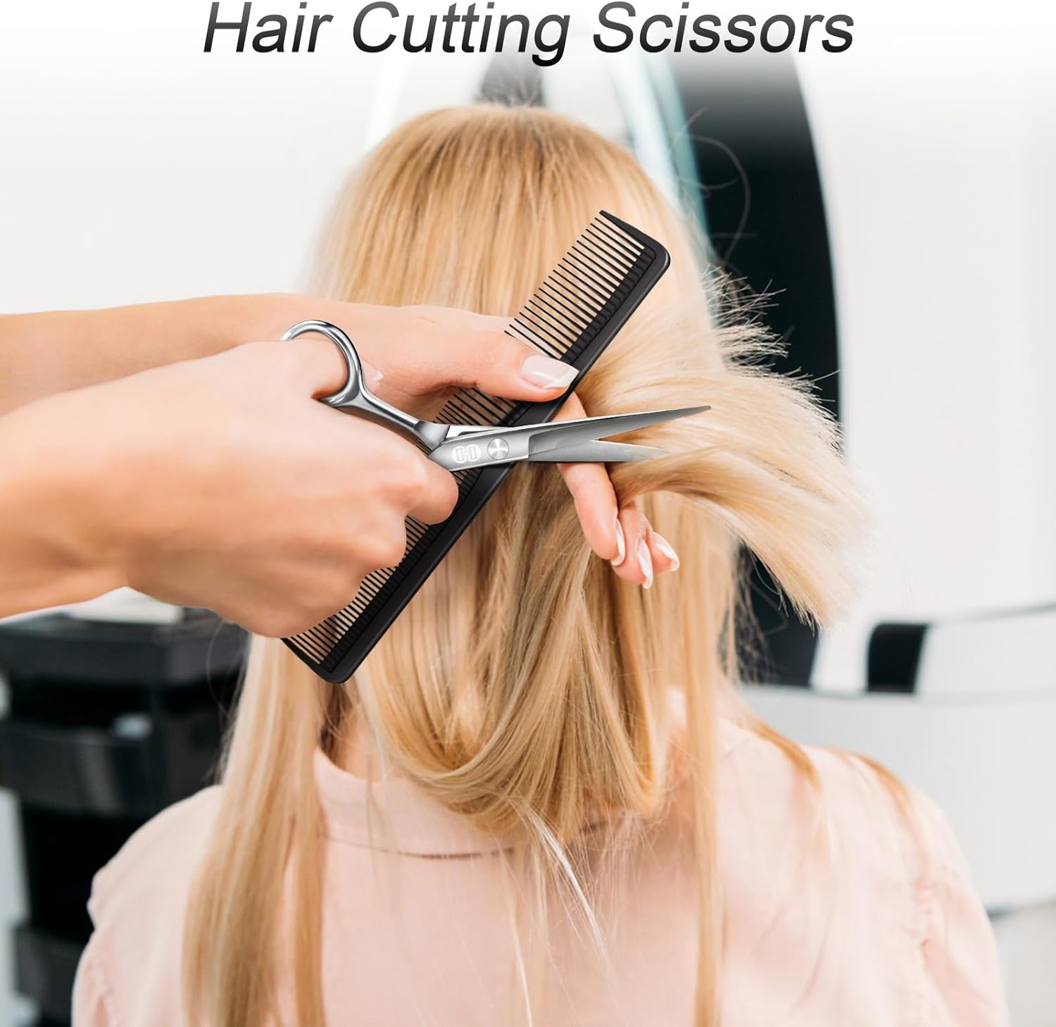 CIICII - Kit Ciseaux Professionnel - 6,7'' - Coupe & effilage cheveux