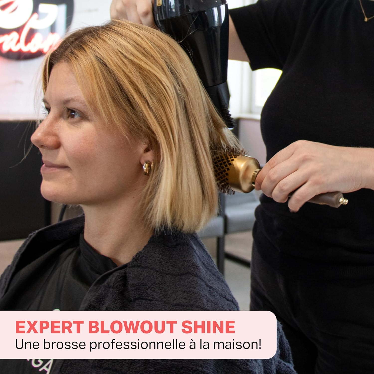 Olivia Garden - Expert Blowout Shine - céramique antistatique - brushing sans frisottis