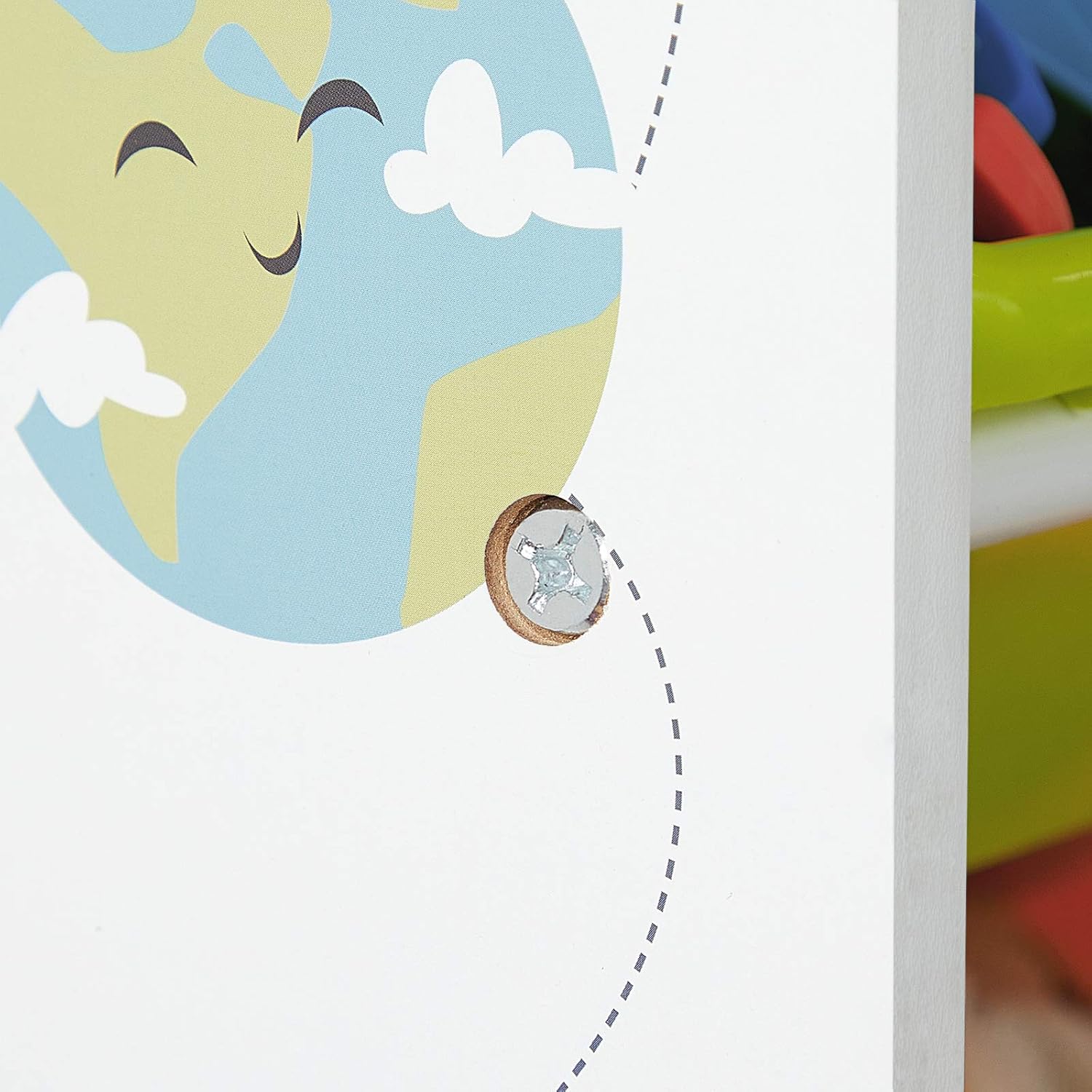 SONGMICS - meuble de rangement enfant - 4 niveaux, 16 bacs colorés, plastique robuste - GKR070W01