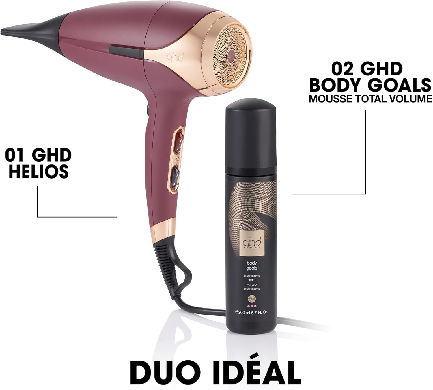 ghd - Helios sèche-cheveux pro - puissant, précis, anti-frisottis