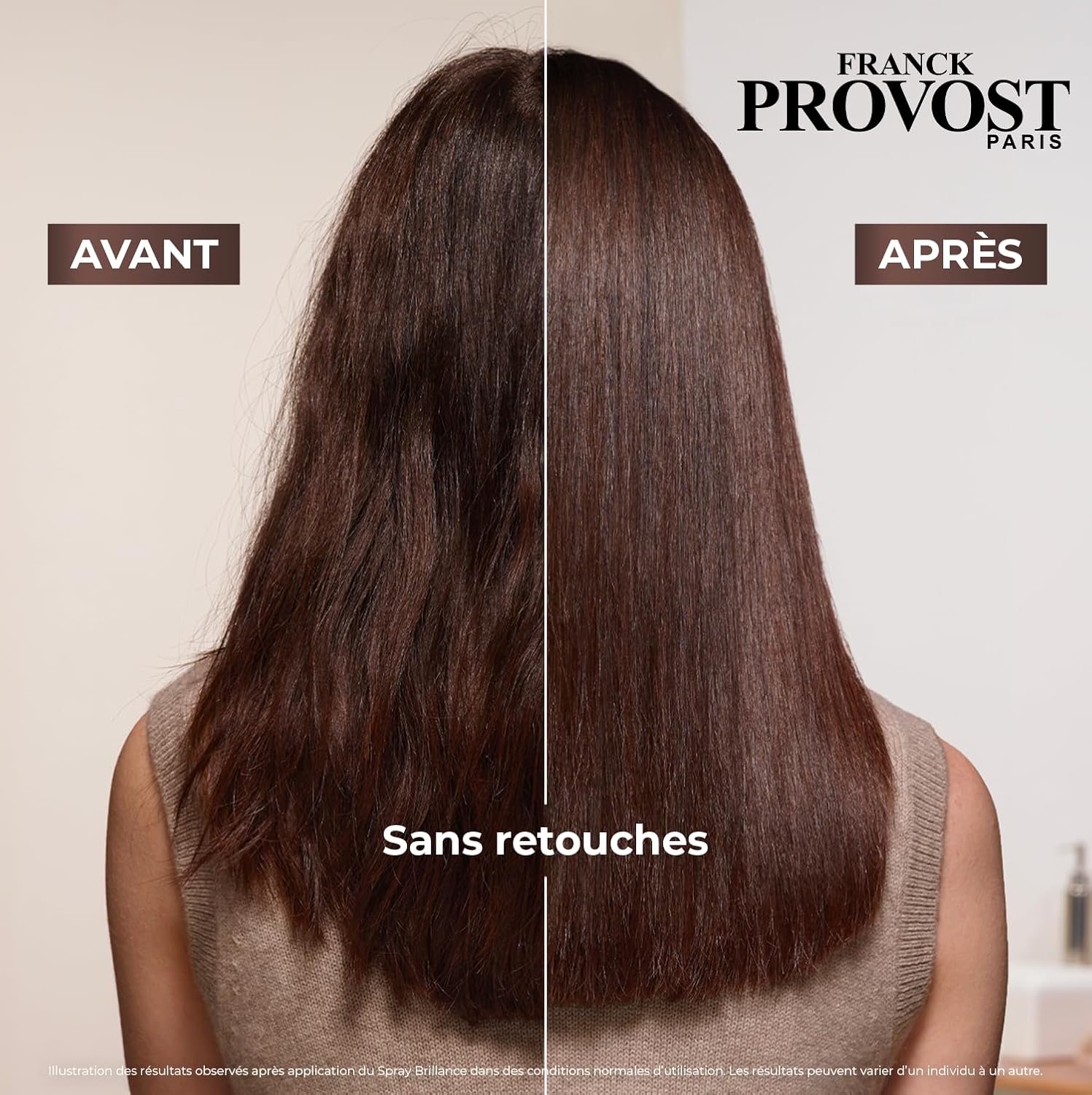 Franck Provost - Spray 200ml - brillance 5-en-1, thermoprotecteur, anti-frisottis