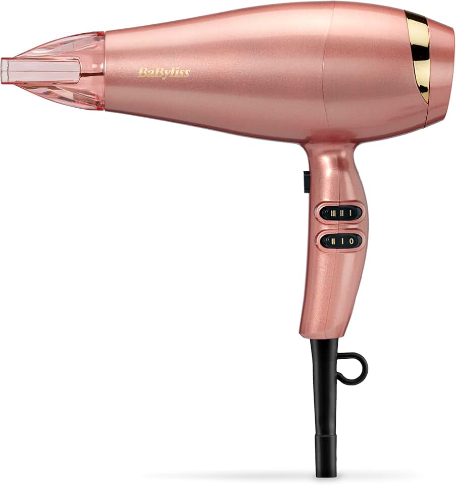 BaByliss - Sèche-cheveux léger, ionique, céramique, 2100W, 5336PE