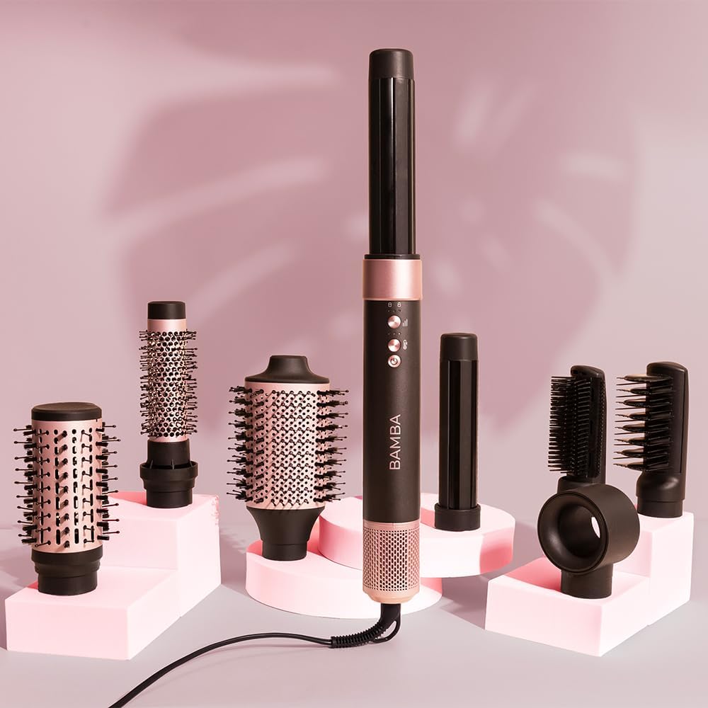 Cecotec - Brosse soufflante AirGlam - 1400W, Coanda, 3 vitesses, contrôle chaleur intelligent