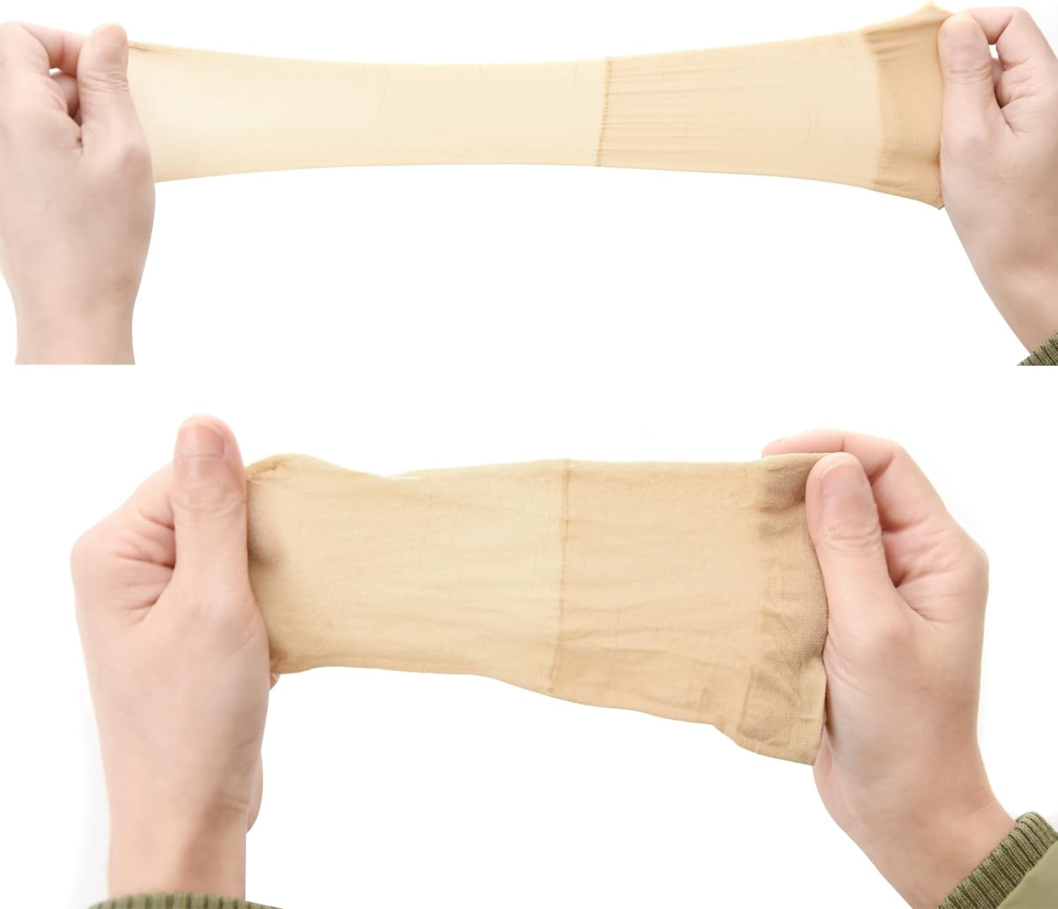 Bonnets de perruque - nylon respirant - lot de 6 - unisexe beige