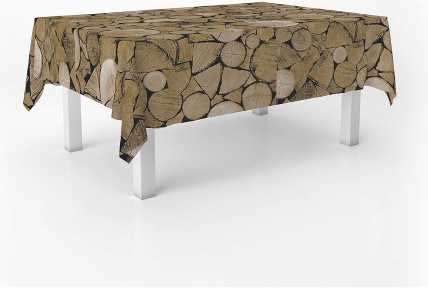 Nappe en toile cirée - rectangulaire - 250x140 cm - anti-taches, imperméable