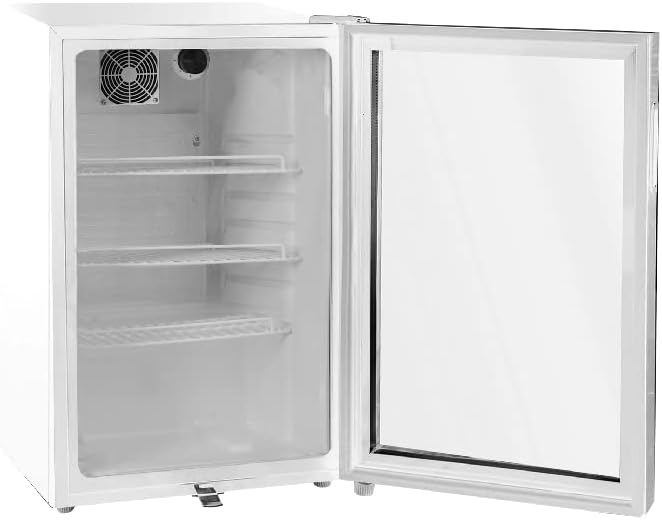 METRO Professional - réfrigérateur boisson - 54.5x54x84cm - 118L, froid statique, serrure, GSC2125