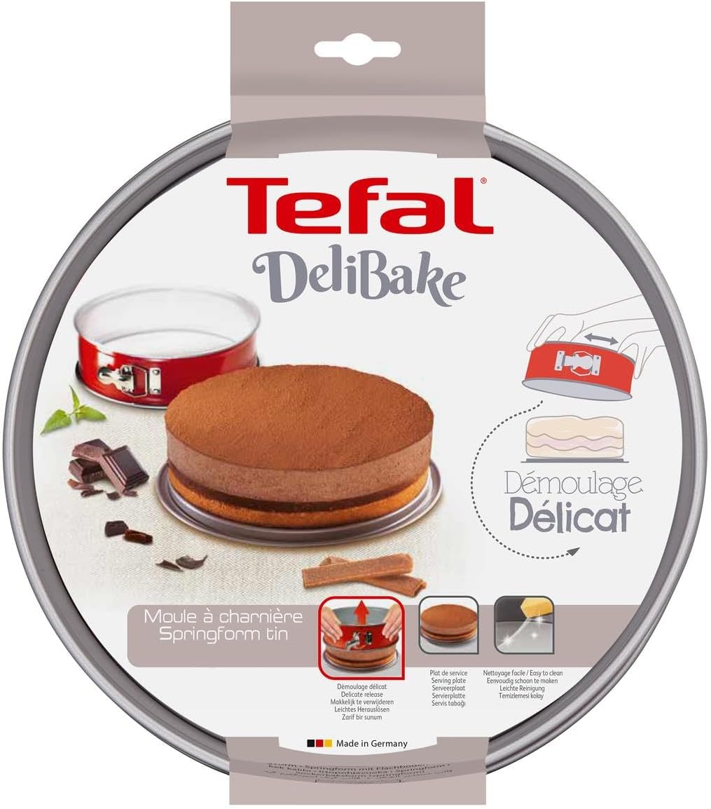 Tefal - Moule à charnière, acier, 17 cm, antiadhésif - J1641014