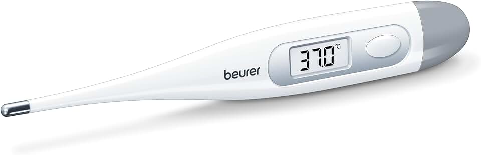 Beurer - FT 09 - thermomètre numérique étanche, écran LCD, signal sonore