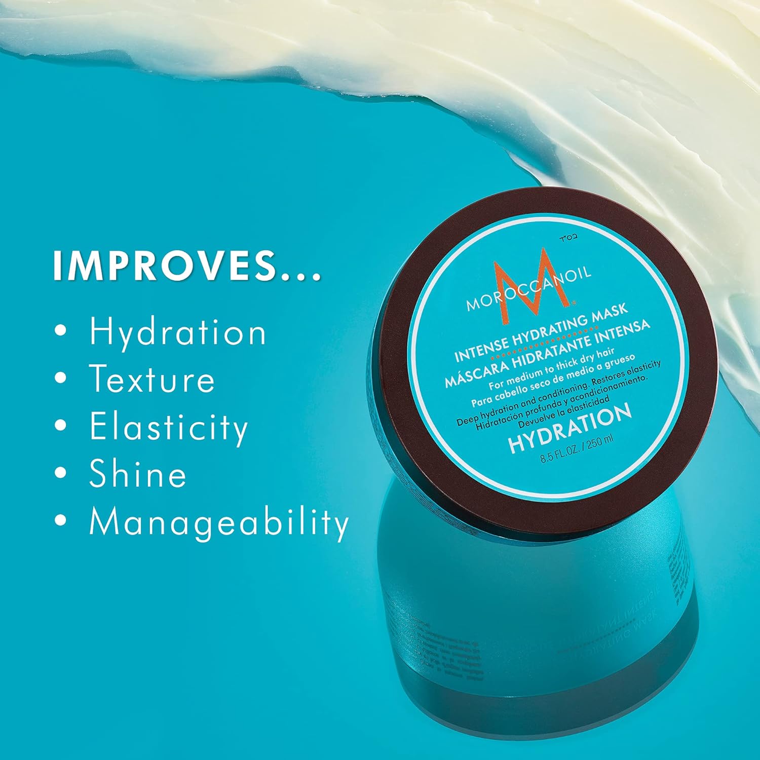 Moroccanoil - Masque Hydratant Intensif - soin cheveux - hydratation intense