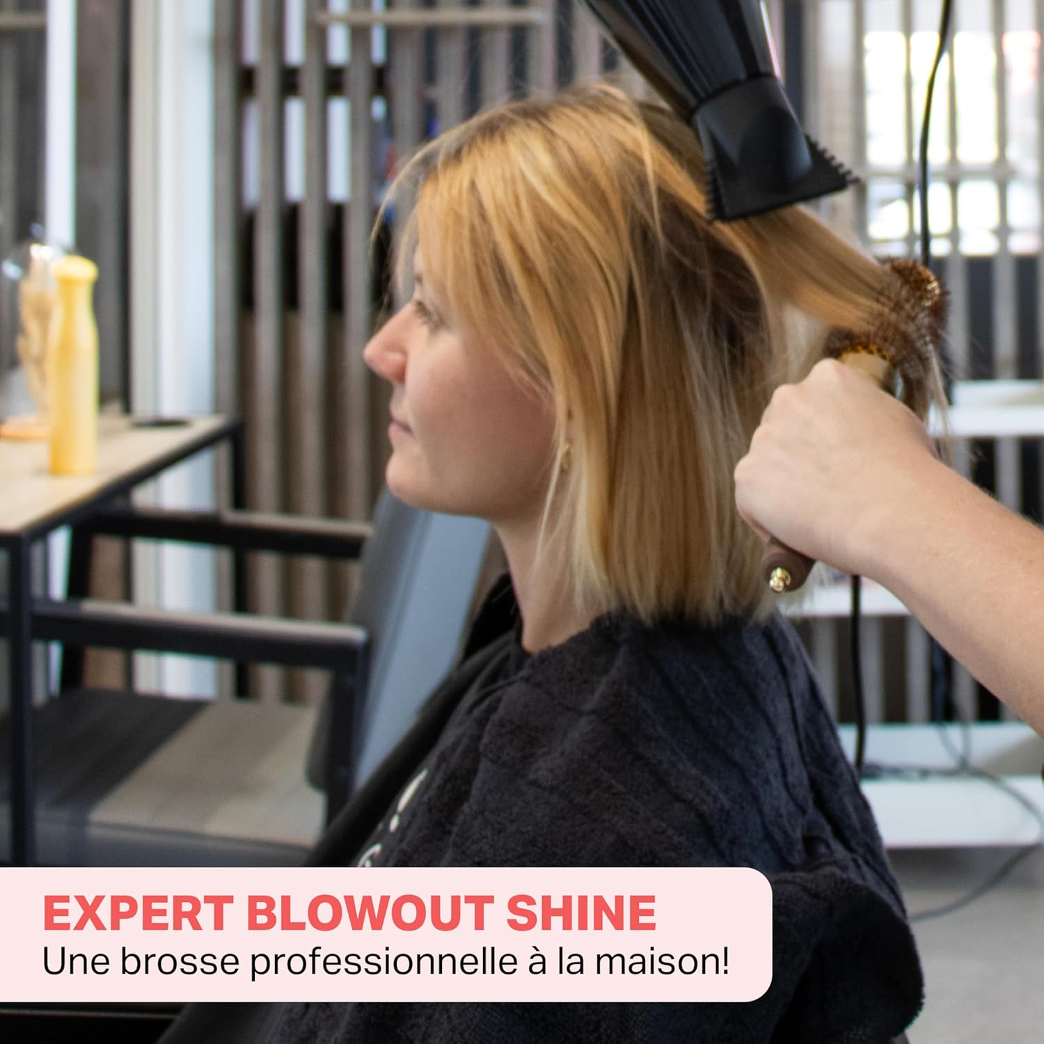 Olivia Garden - Expert Blowout Shine - ronde céramique antistatique, brushing sans frisottis