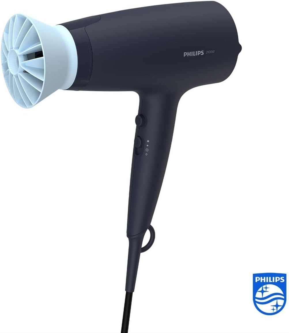 Philips - Sèche-cheveux Série 3000, ionique, compact, puissant BHD360/20