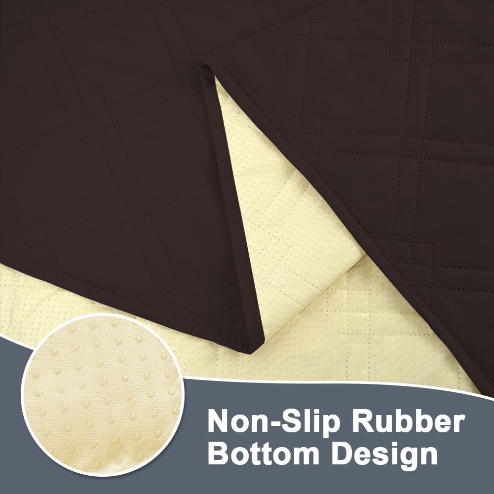 DUJUIKE - housse canapé imperméable antidérapante - 132-208 cm - protection animaux