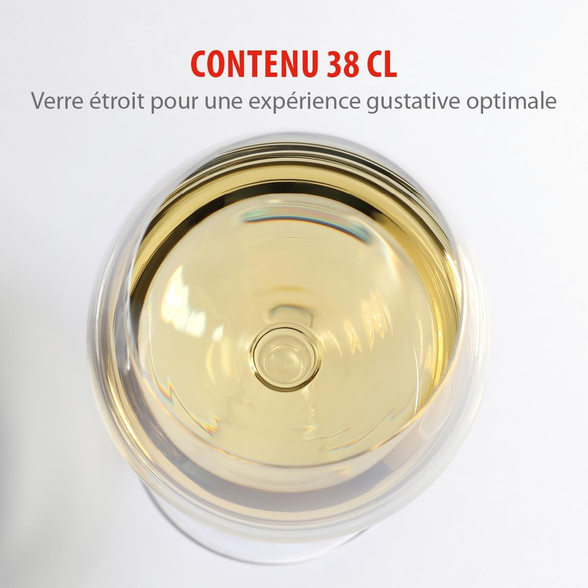 alpina - Verrerie 4 pièces - flûtes à champagne 210ml - Compatible lave-vaisselle