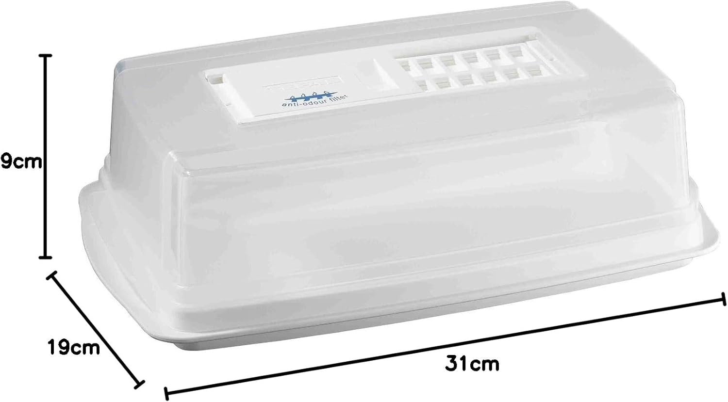 Tefal - cave à fromages petit modèle - 31x19x9 cm - filtre inclus, fabrication française