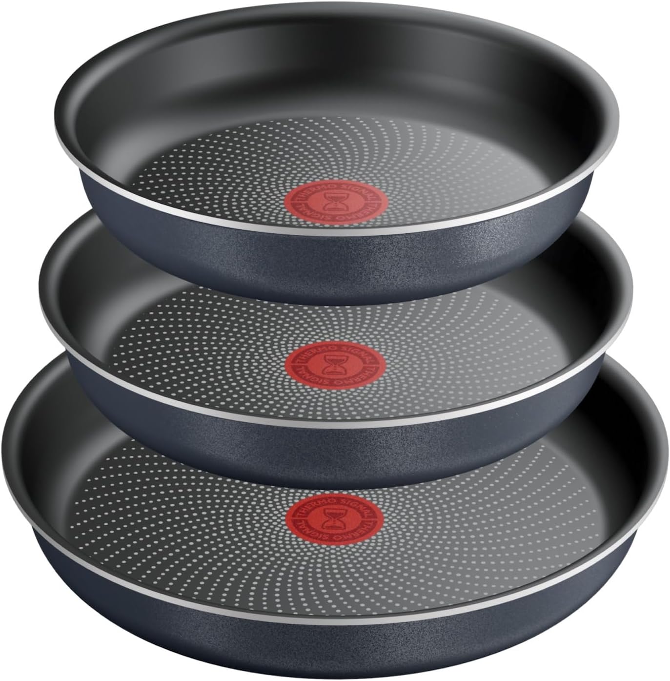 Tefal - Ingenio Enjoy batterie cuisine 4 pièces, léger, poignée amovible, L7239143