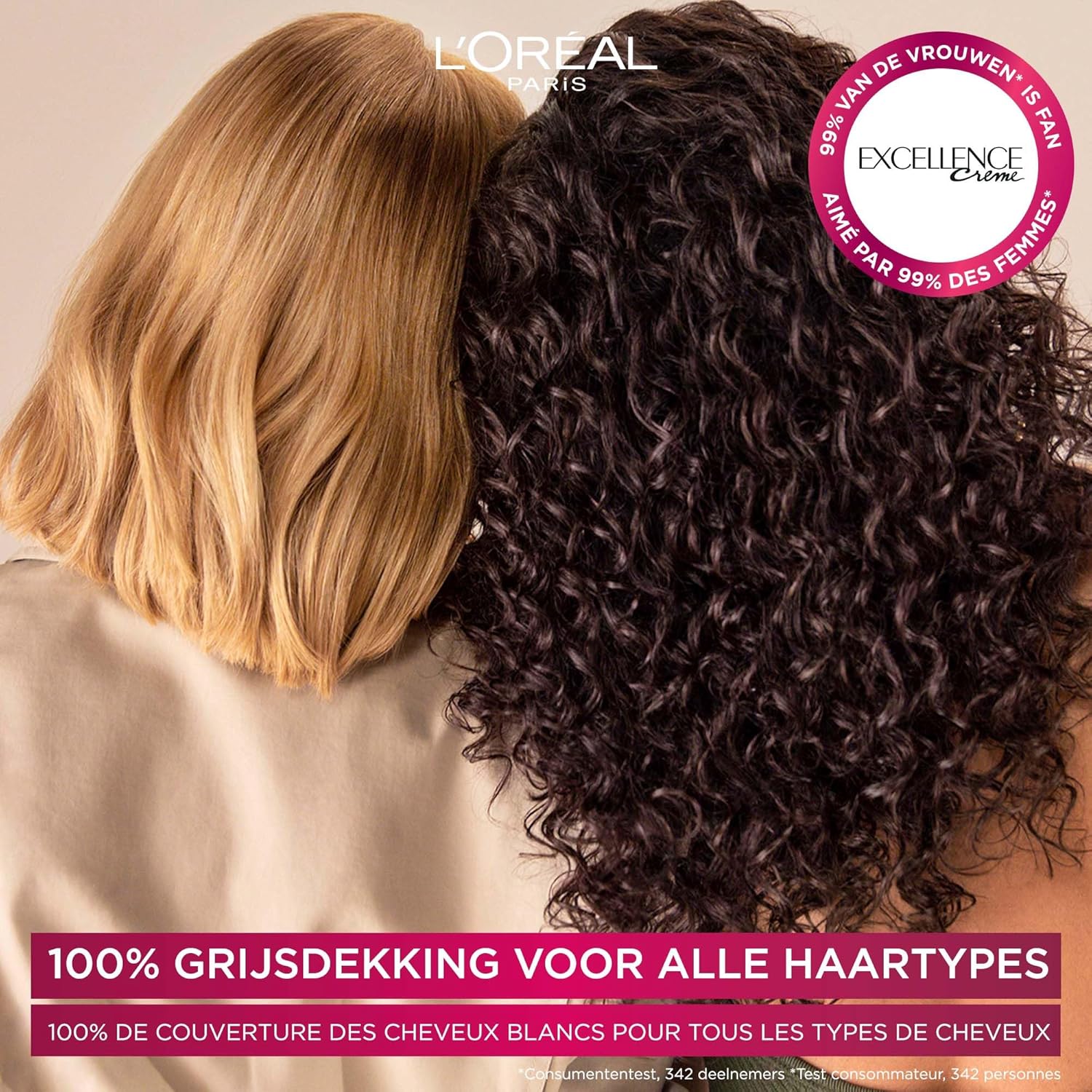 L'Oréal Paris - Excellence Crème - coloration cheveux 9.3 blond doré clair - lot de 2