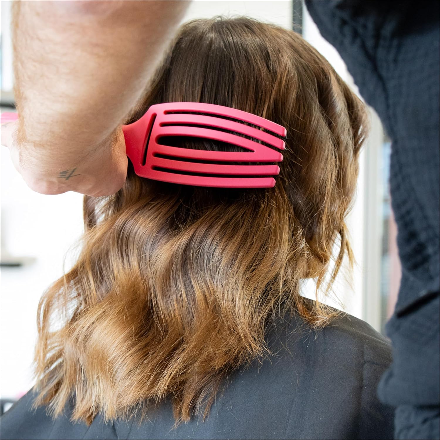 Olivia Garden - Fingerbrush Care Iconic - brosse 22cm - poils nylon & sanglier pour brillance et démêlage