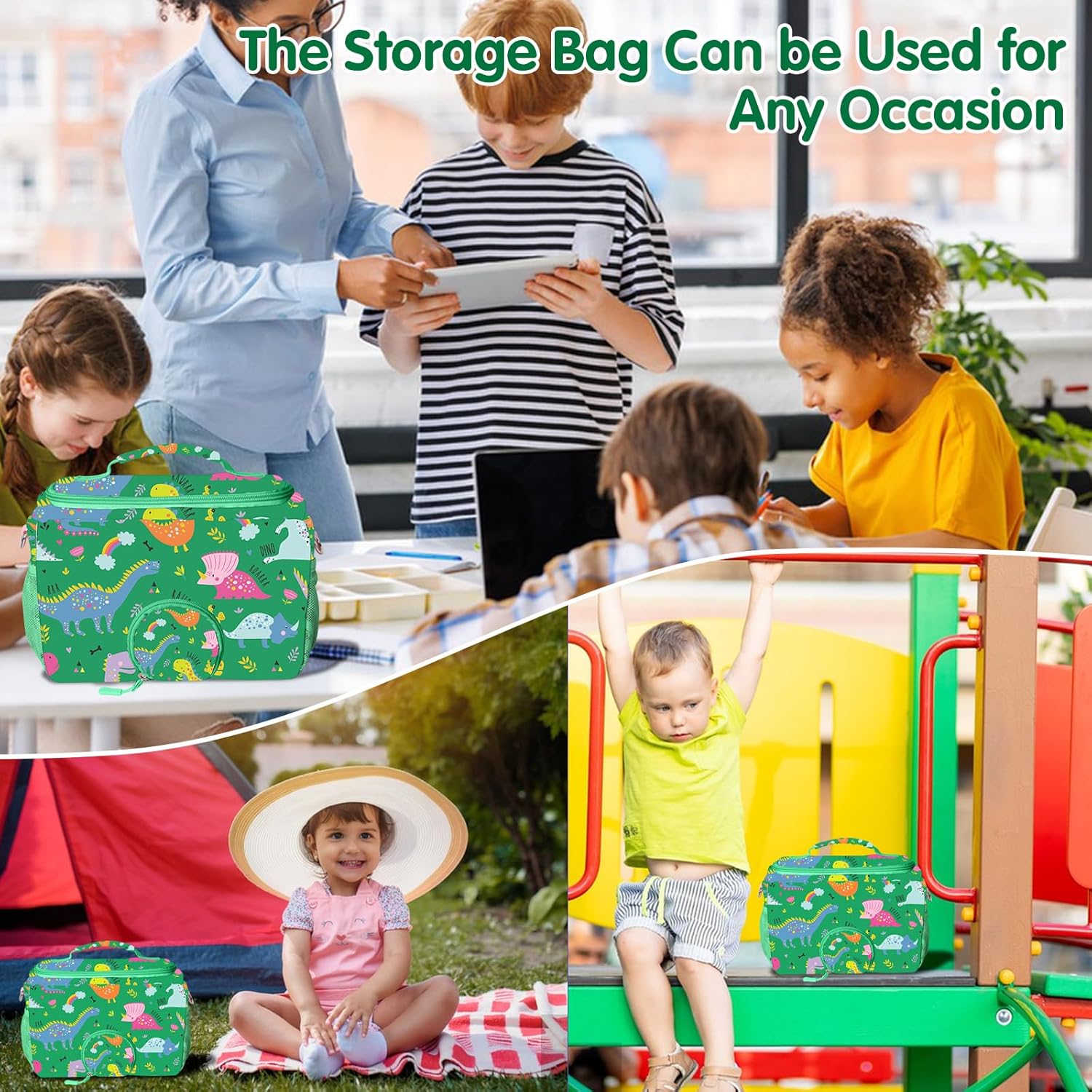 Étui de transport Toniebox Starter Set - vert - rangement accessoires