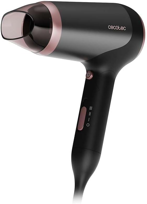 Cecotec - IoniCare Power&Travel - compact pliable, 2400W, ions, accessoires